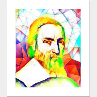 Nicolas Claude Fabri de Peiresc Colourful Portrait | Nicolas Claude Fabri de Peiresc Artwork 11 Posters and Art